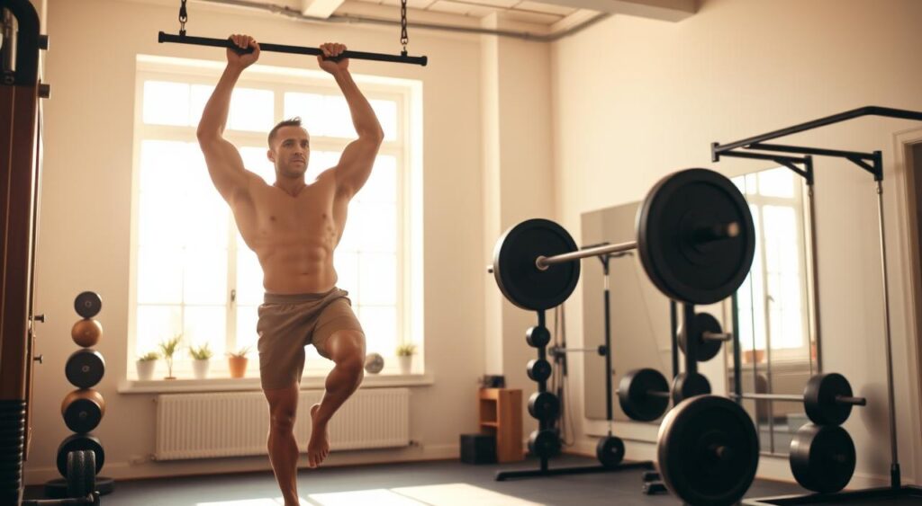 homem fazendo exercícios físicos homem fazendo exercícios físicos